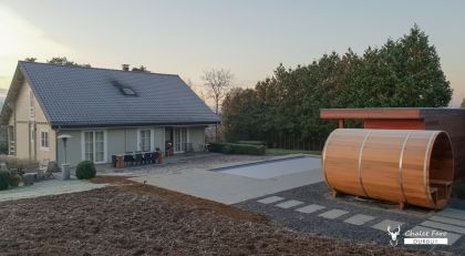 barrelsauna chalet faro durbuy
