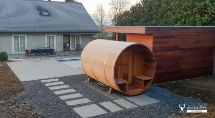 barrelsauna chalet faro durbuy