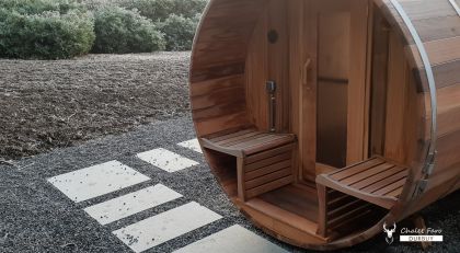 barrelsauna chalet faro durbuy