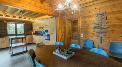 Chalet faro Durbuy luxe vakantiehuis met volledig ingerichte keuken