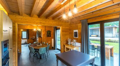 Chalet faro Durbuy luxe vakantiehuis met volledig ingerichte keuken