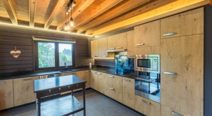 Chalet faro Durbuy luxe vakantiehuis met volledig ingerichte keuken