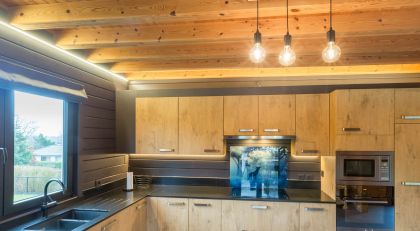 Chalet faro Durbuy luxe vakantiehuis met volledig ingerichte keuken