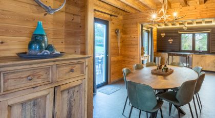 Chalet faro Durbuy luxe vakantiehuis met volledig ingerichte keuken