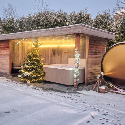 Vier kerst en nieuwjaar in Chalet Faro Durbuy