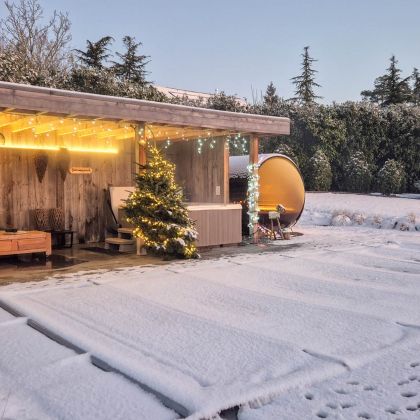 Vier kerst en nieuwjaar in Chalet Faro Durbuy