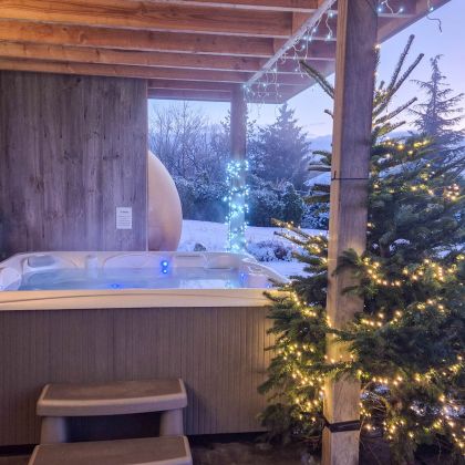 Vier kerst en nieuwjaar in Chalet Faro Durbuy